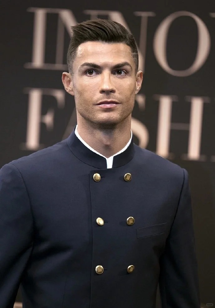 Cristiano Ronaldo in a Zhongshan Suit